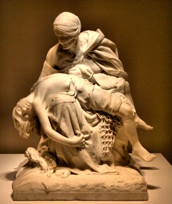 Sculpture Sorrow Stone