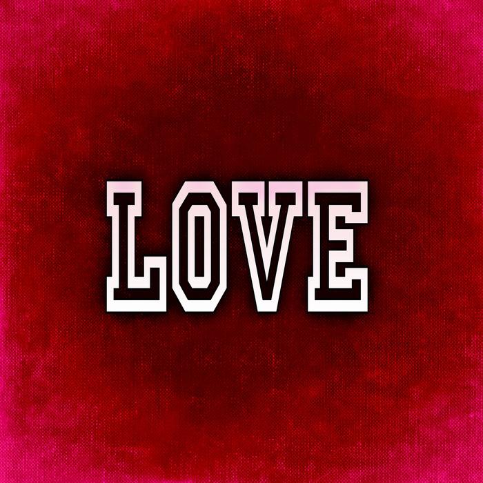 greeting card love font romance