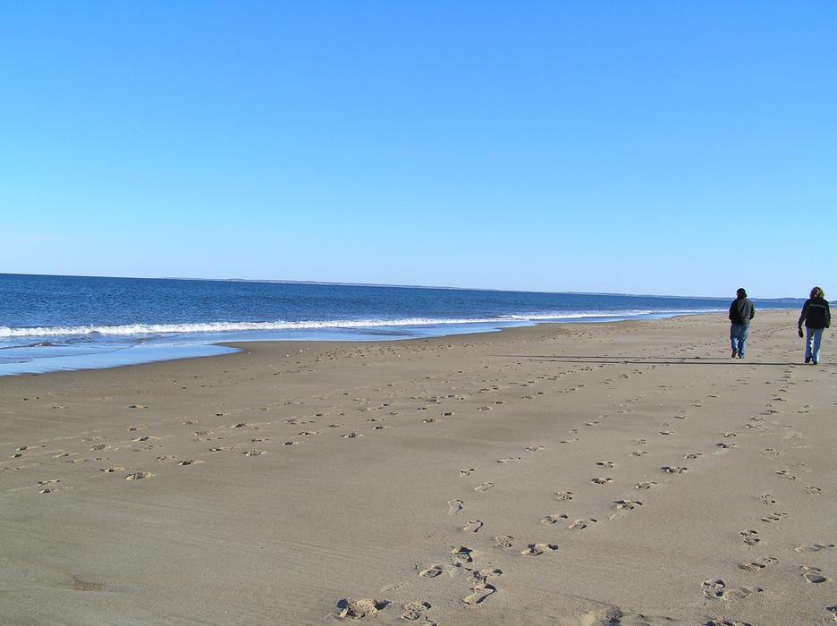 Beach Walking Sun