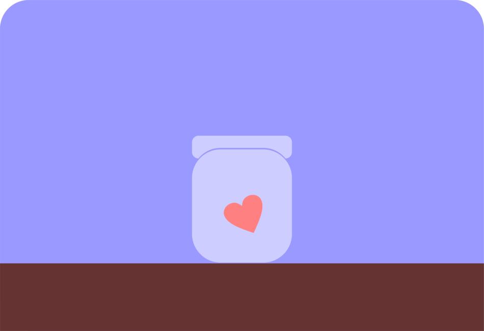 heart jar heart in a jar