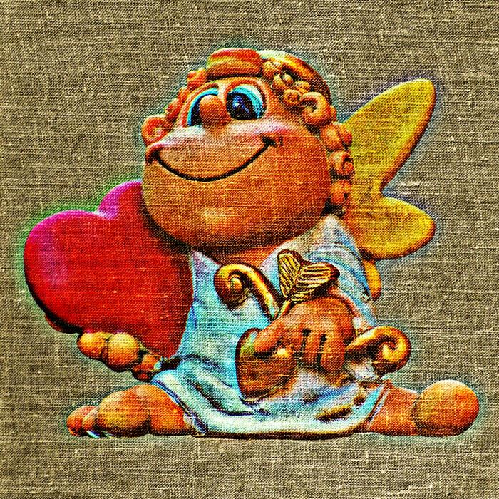 angel guardian angel fabric tissue