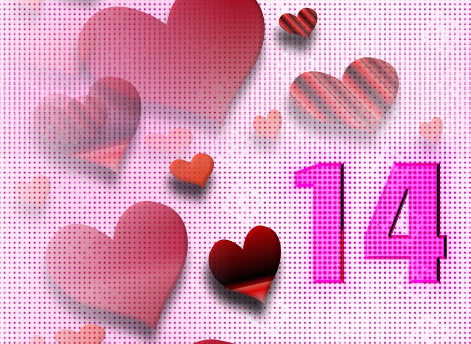heart background wallpaper february