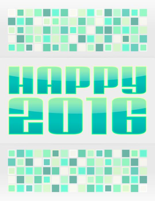 happy 2016 card happy new year card