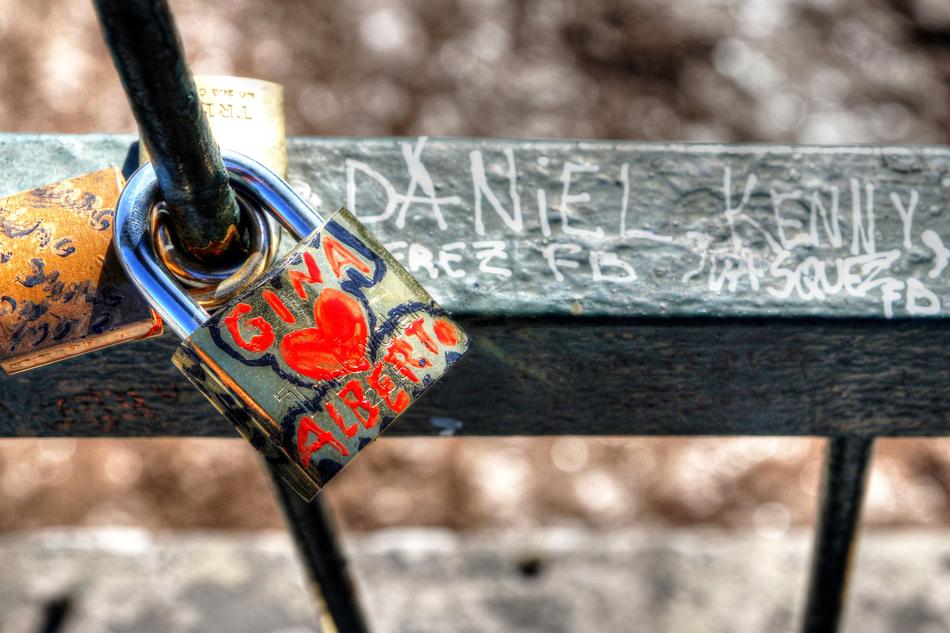 Padlock Love Bridge