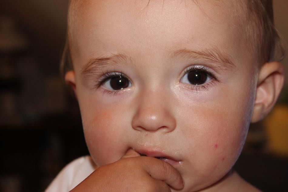 Baby Detail Of Head
