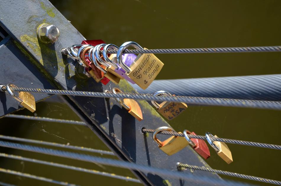 Castle Padlock Love
