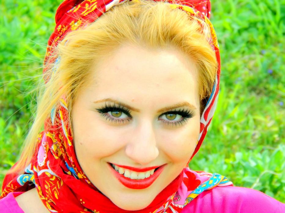Girl Portrait Blond Hair