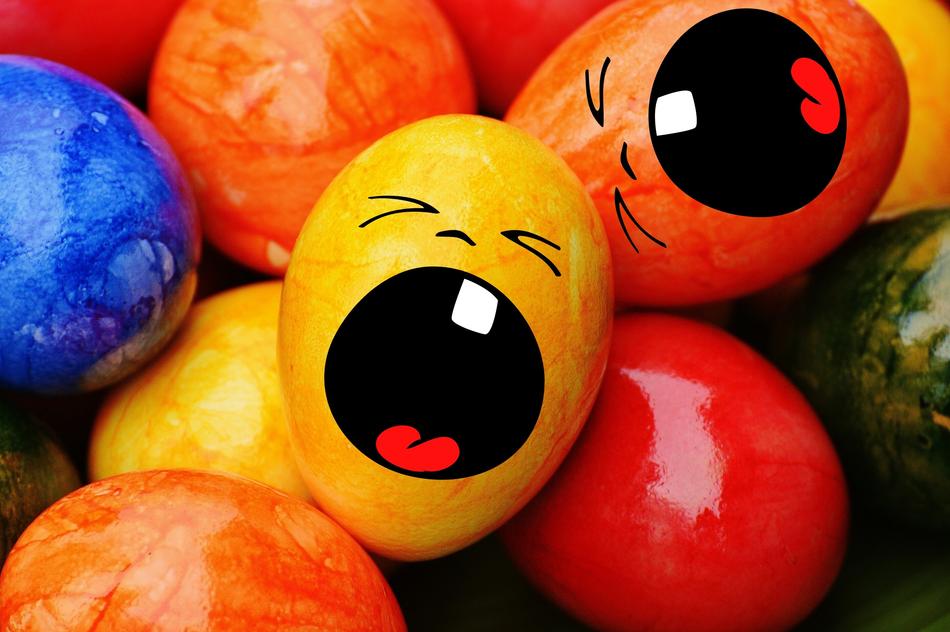 easter easter eggs smiley funny