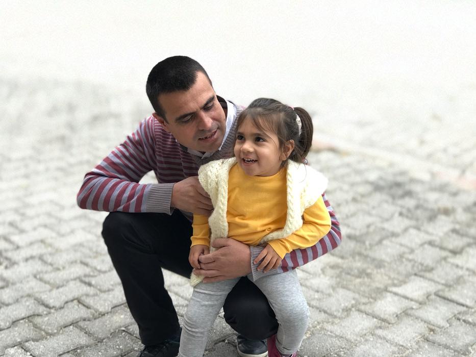 Human Dad Child