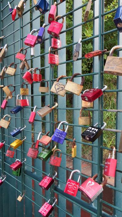 Love Locks Friendship Symbol