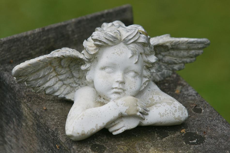 Angel Contemplative Figure