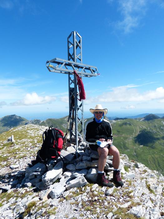 Summit Cross Man Person