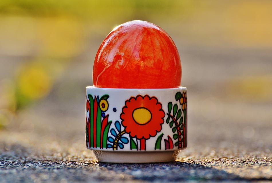Easter Eggs Colorful Happy