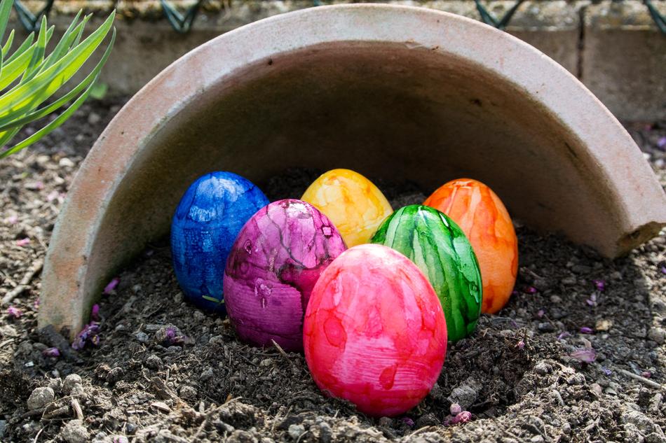 Easter Eggs Colorful