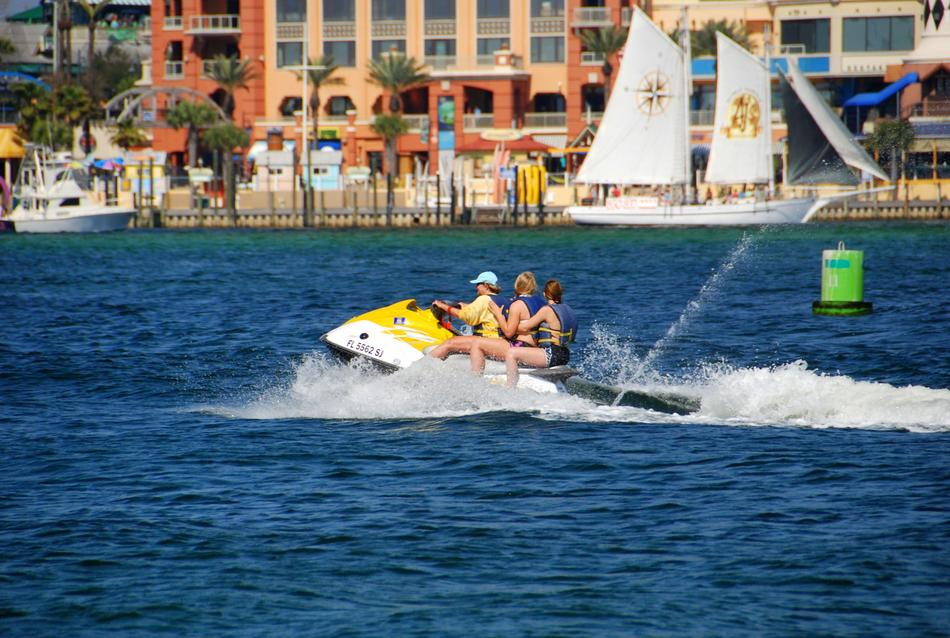 Water Scooter Vacation Lifestyle