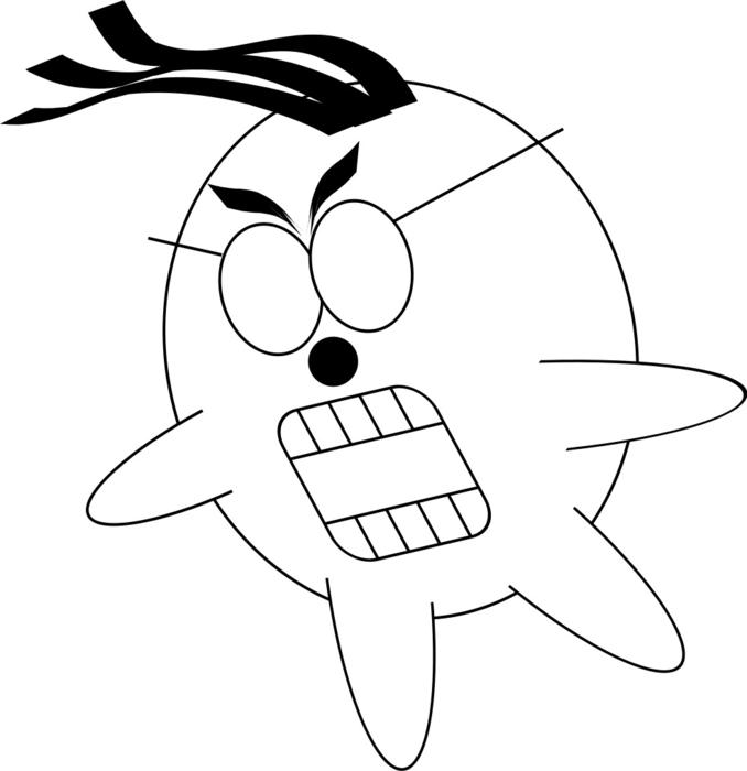 mad faces cartoons yelling scary