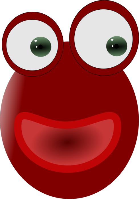 red eye frog face