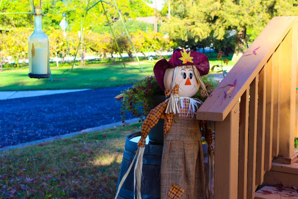 Happy Scarecrow Yard