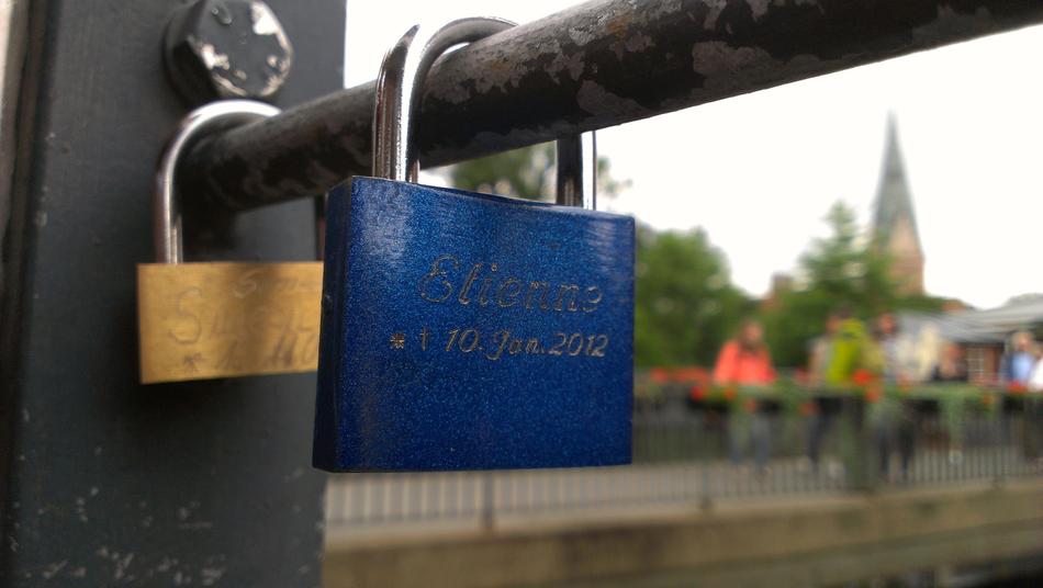 Love Castle Padlock Luneburg