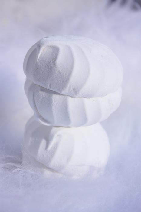 Sweet white marshmallow Dessert