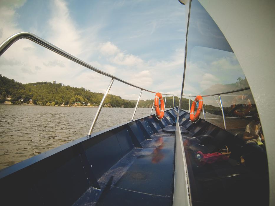 Boat Yacht in river