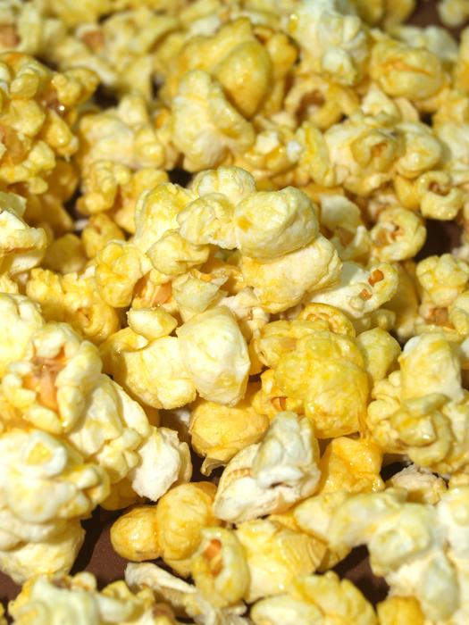 background sweet popcorn landscape view