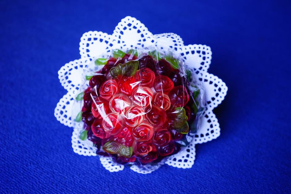 sweet berries in a bag