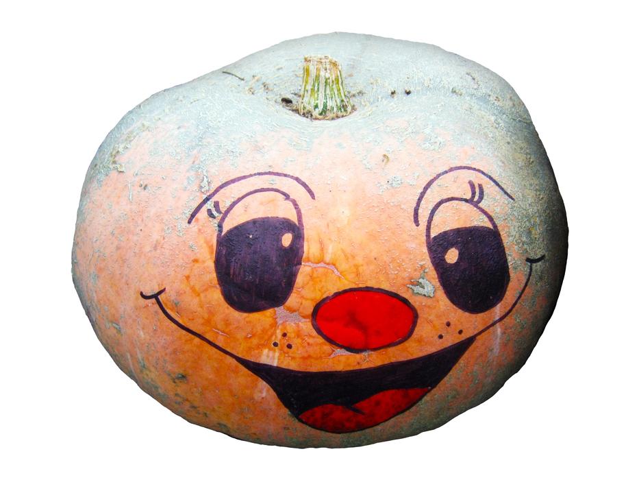 old pumpkin face