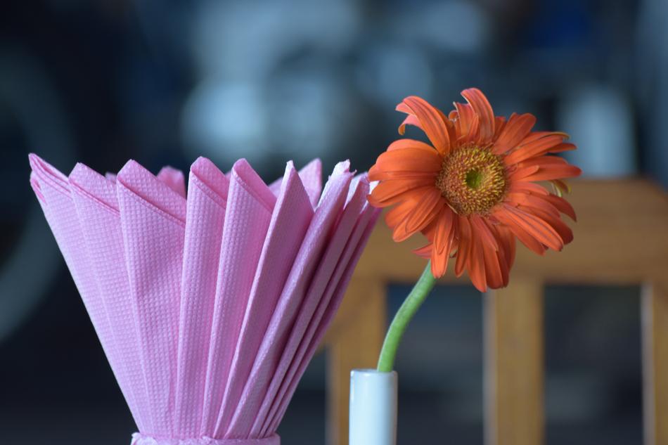 table cloths with flowers on them