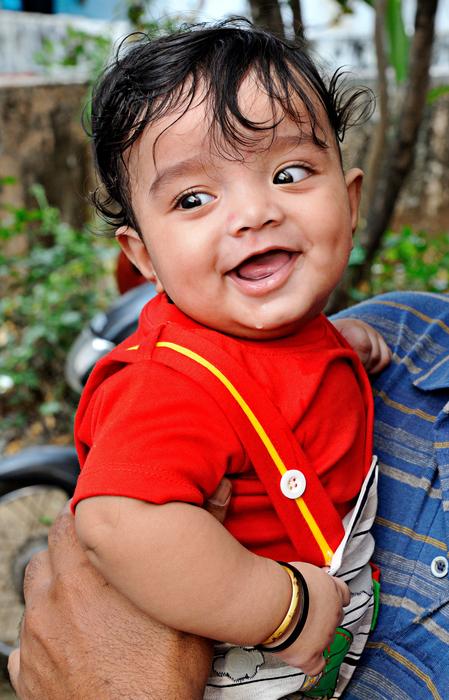 happiness is in the hands of the father