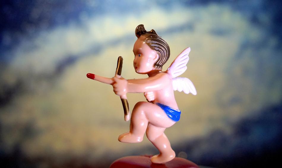 angel sculpture shot
