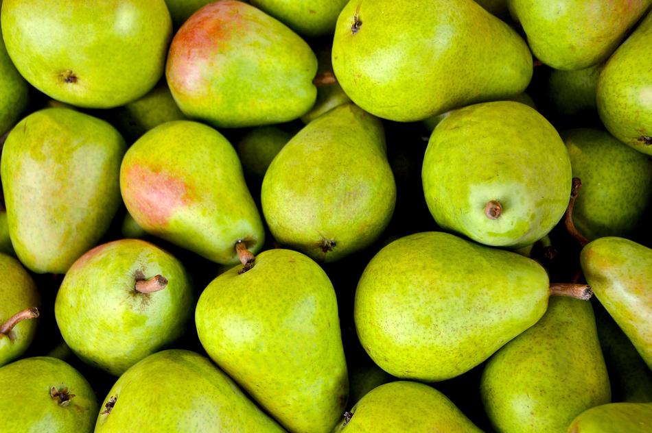 green Pears Background