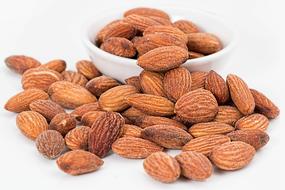 beautiful Almonds Nuts Roasted