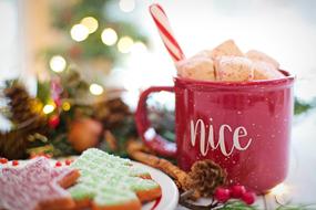 Christmas Hot Chocolate red cup