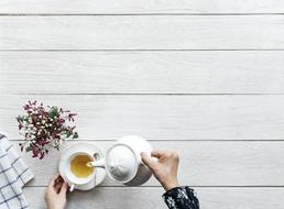 Table Aerial tea