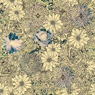abstract art flower drawing