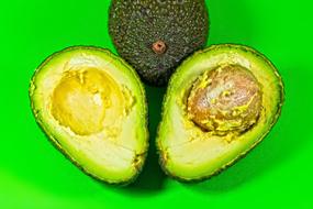 sliced avocado for salad