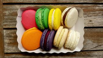 Sweet and colorful Pastries