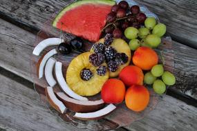 appetizing Fruit Plate