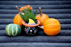 Autumnal Pumpkins Decoration