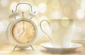 Alarm Clock and Coffee
