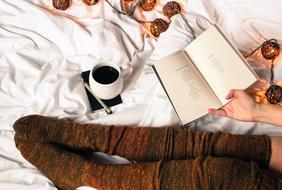 black coffee for a cozy stay