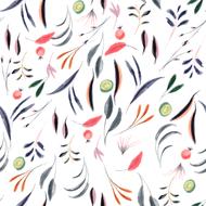 watercolor tablecloth fabric