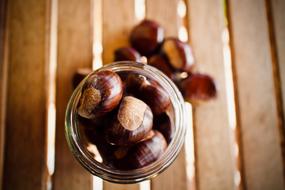 chestnuts in the jar