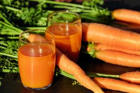 delicious Carrots and Juices