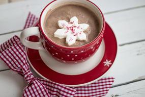 hot chocolate for a cozy christmas