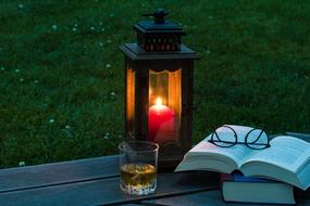 Lantern and Books Alcoholic drink