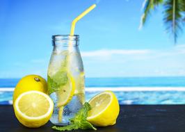 Antioxidant Beach Beverage