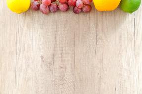 Wood Background fruit