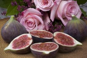 Fig Wooden Dessert